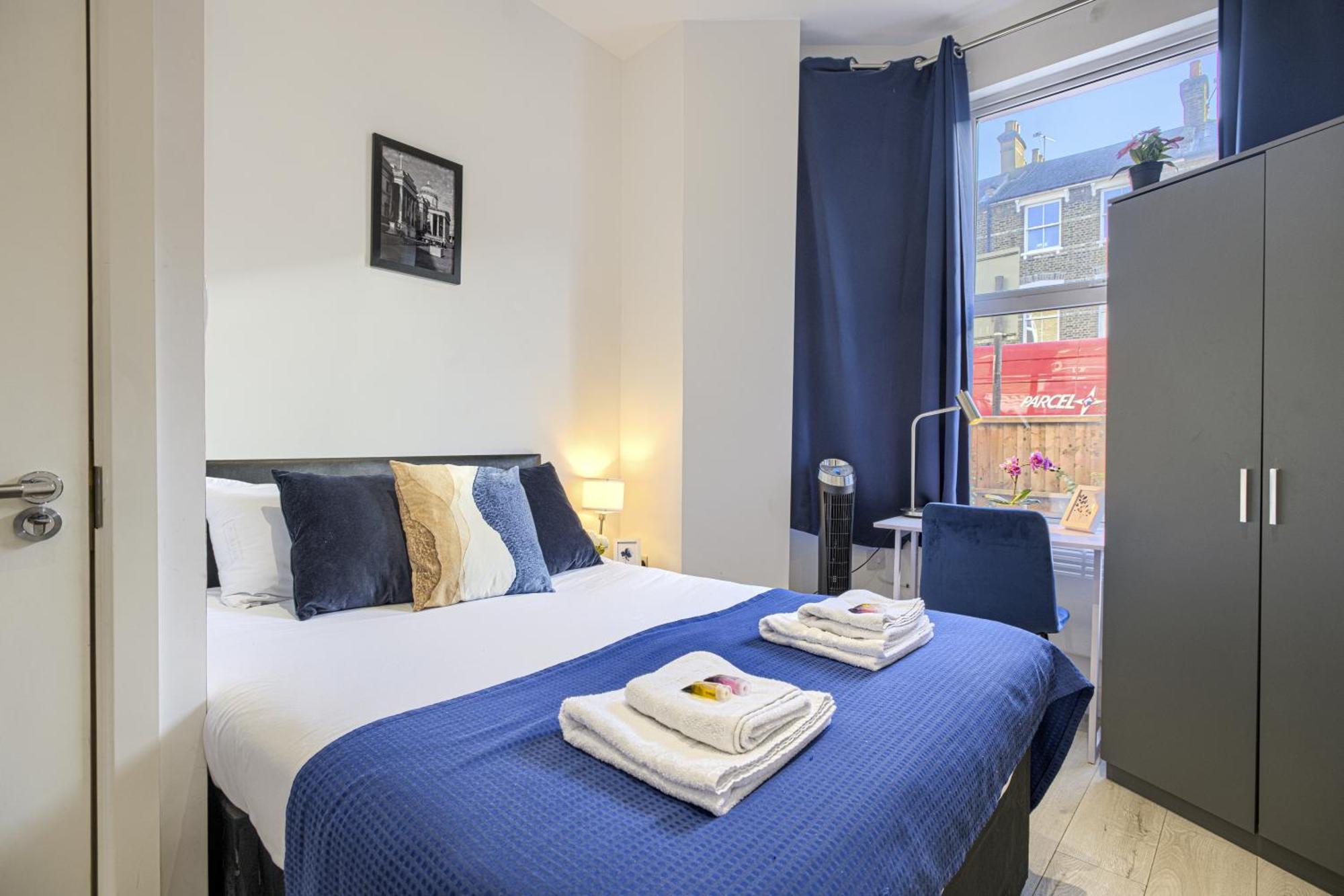 The Finsbury Deluxe Apartments London Szoba fotó