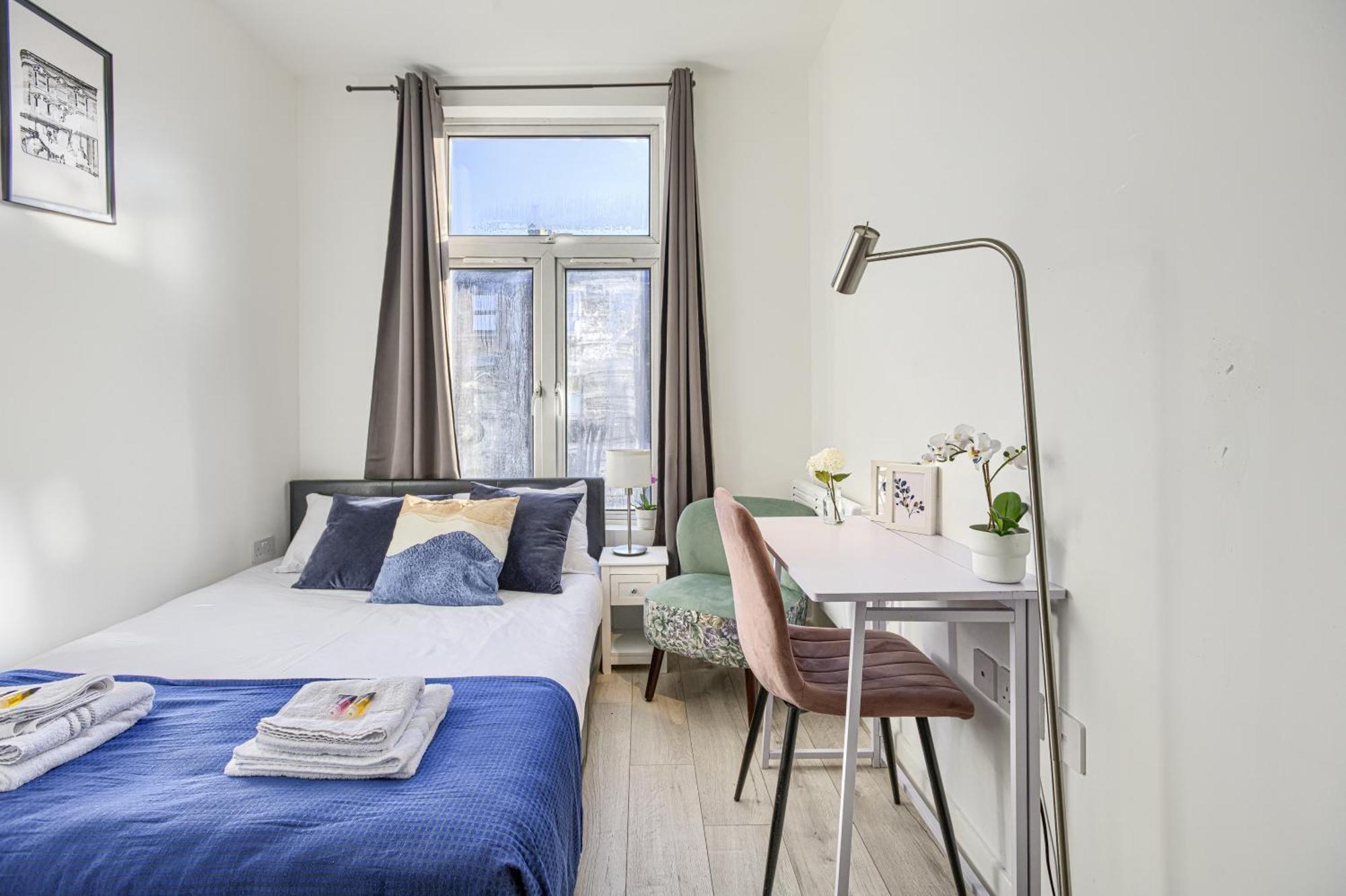 The Finsbury Deluxe Apartments London Szoba fotó
