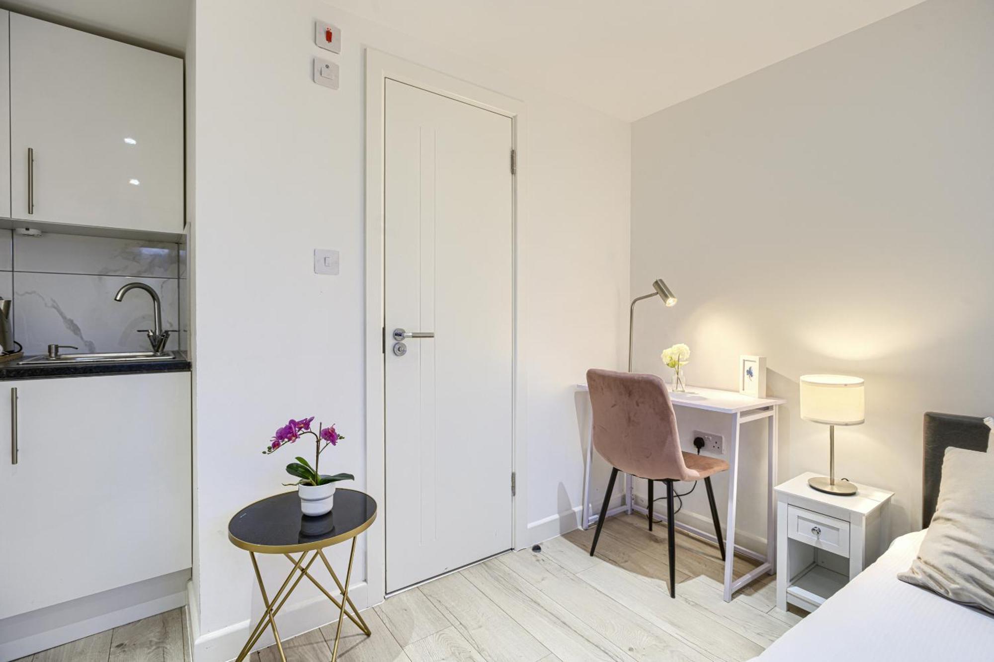 The Finsbury Deluxe Apartments London Szoba fotó