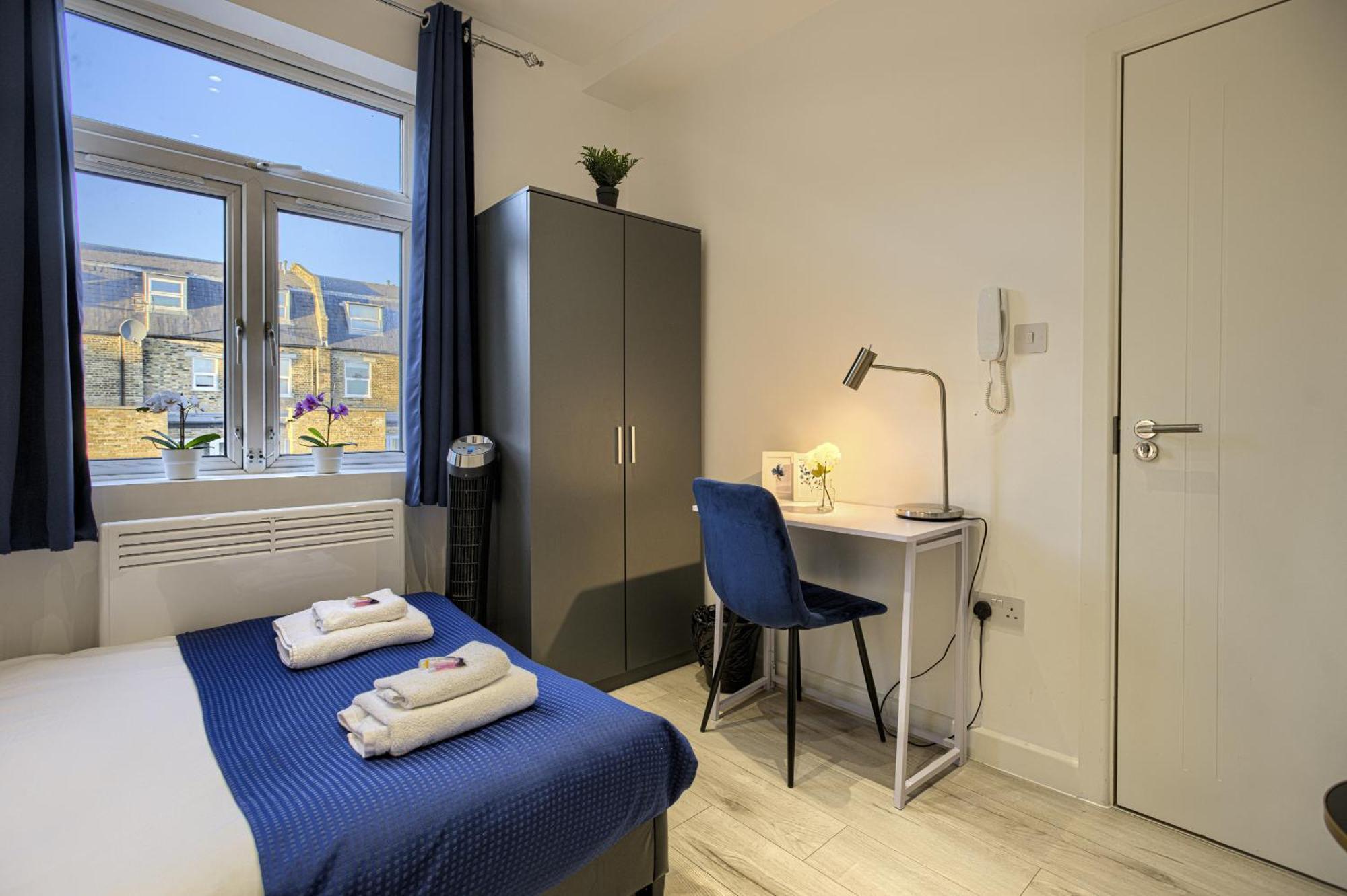 The Finsbury Deluxe Apartments London Szoba fotó