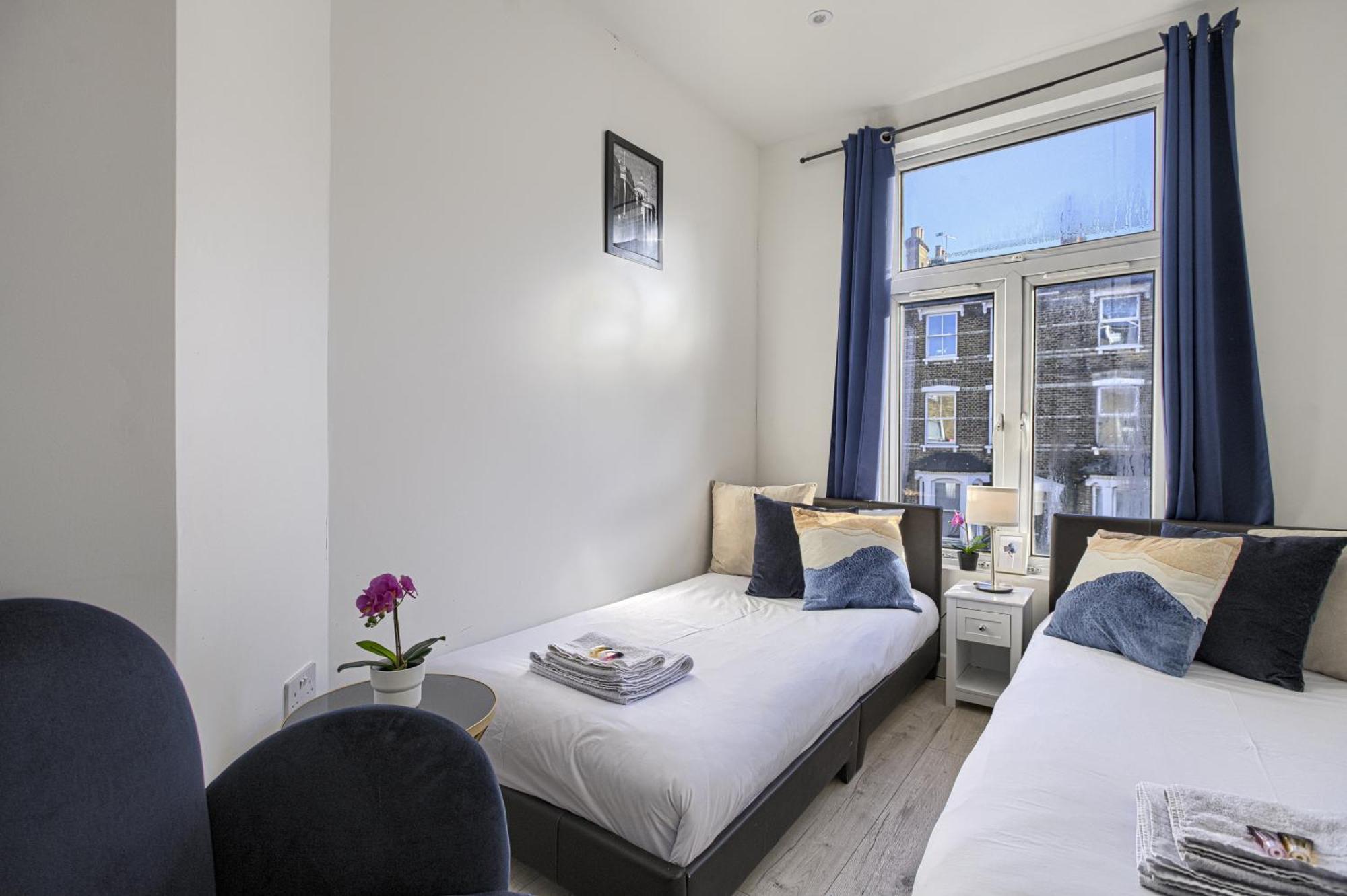 The Finsbury Deluxe Apartments London Szoba fotó